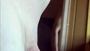 Intense Amateur Fucks Real Doll on Stairs and Floor.