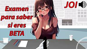 Discover if you're a beta with this spanish joi asmr test, intriguing and humiliating