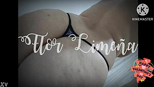 Peruvian Girl Shows Off Big Ass In Panties