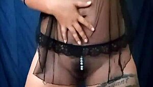 Sexy Mexican Prostitute Dances In Lingerie, Showing Off Her Ass And Tits.