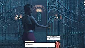 Redhead Rides Big Cock In Midnight Anal Session