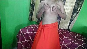 Indian Bhabhi Experiences First Time Fuck In Saree