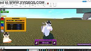Whorblox makes her first try in the game, but it's pretty glitchy and fun