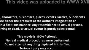 aria nicole's pussy gets fucked hard and creampied in this backstage scene