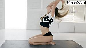 Russian Teen Stella Flex Fucked Sensually