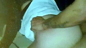 Cuckold watches wife get eaten out by another man