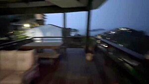 Fudendo Com A Novinha Casada Na Varanda Ao Ar Livre Sem Ligar Pra Quem Podia Nos Pegar