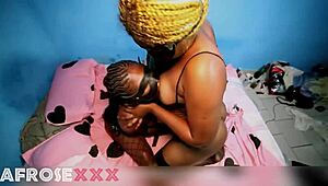 Big Booty Lesbian Having Passionate Sex!