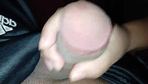 How delicious my boyfriend's release looks when I stroke him