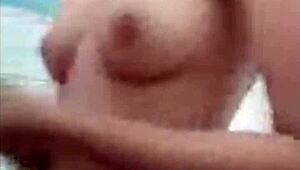 filipina girl showers and masturbates on vc 😍