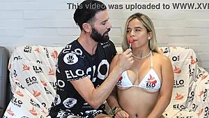 Annie marin in colombian casting interview