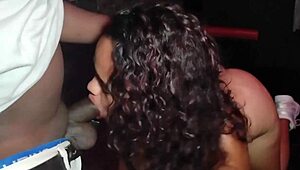 I took my sister-in-law to the club and ended up shoving my big cock into the whore