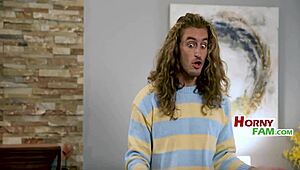 stepsis and step mom suck after family experiment