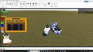 Whorblox makes her first try in the game, but it's pretty glitchy and fun