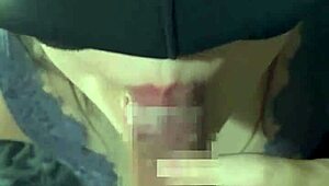 Wow, this 18-year-old amateur gives intense blowjob!