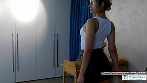 Beautiful 27 old babe teasing before undressing for an private sex cam show unlock exclusive content only in helenwaldorf room