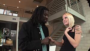 interracial video with faye runaway blonde woman fucked in the ass