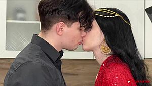 take a look at this indian mother-in-law in filmi fantasy. you'll want to fuck her right away - version 1