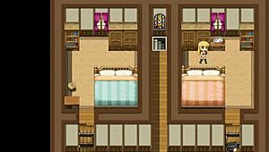 In this NTR hentai RPG, boy hero Ken gets cuckolded by grandpa in haunted house ep4 😈