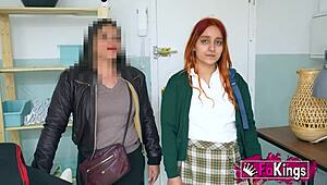 Nataly Hott Comes Supported To Her Stepmom To Her Very Own Porn Debut