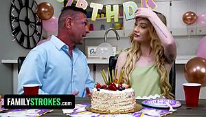 Stepdaddy Deflowers Teen