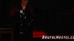 Ever tried a rough strap-on? This straight girl does it for the first time with two sluts in Sydney