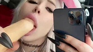 Bunny girl enjoys big cock and finishes