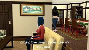 My grandfather fucks my friend in a wild threesome