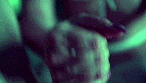 This lewd girl sucks her man's cock