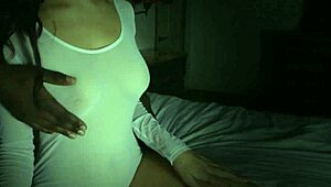 Oily Teen 18+ Beauty Rides A Big Black Cock 😍 So Intense And Wild!