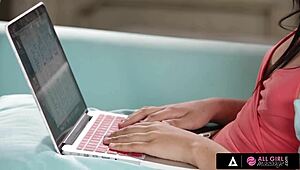 Massage Turns Steamy with Lesbian Fucking