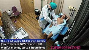 Genesis undergoes her first gynecological exam in hospital