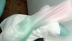 Hottest Doctor Cosplays Fuck Doll in Miami Bedroom