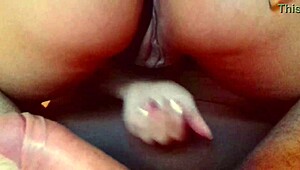 Horny secretary has threesome with me and carrot. Feels excited.