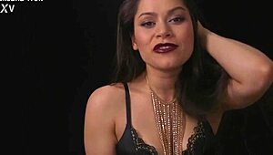 Meana Wolf mesmerizes with erotic jerk off bliss and goddess instructions