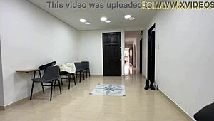 bbw latina slut's delicious blowjob goodbye