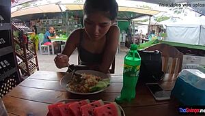 Market stroll, breakfast, then quickie