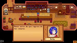 Exploring emotions in Stardew Valley with Emily part 1 in Spanish
