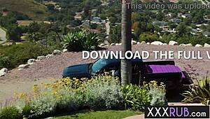 Wet And Slippery Sex And Hot Body Massage With Big Ass MILF Lacey Jayne