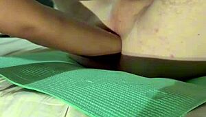 he's getting his ass fisted for the fourth time today in homemade orgasm session