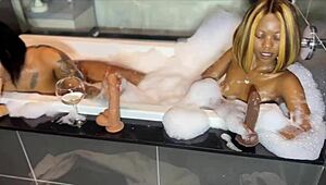 two girls explore alternative connections casually