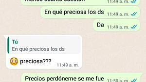 Intriguing online chat with a mature latina amateur in mexican web session