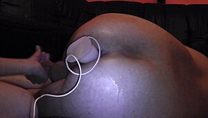 german wife plays bdsm dildo games then fucks my ass