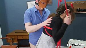 kinky chick enters anal loony bin for bizarre treatment