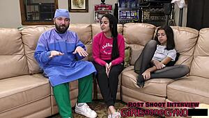 My Neighbor's First Gyno Exam with Alix Avery