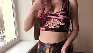 Stepmom Fucks Stepson And Talks To Husband On The Phone - Russian Amateur With Dialogue