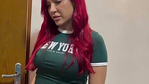 Stepson Intensely Prevents Sweaty Stepmom from Shower After Gym