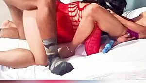 Mature Woman Licks Ass During Girlfriend's Intimate Moment