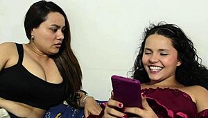 fucking my friend's husband in the shower while she's in the room pov big tits 😏