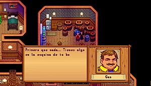 Exploring emotions in Stardew Valley with Emily part 1 in Spanish
